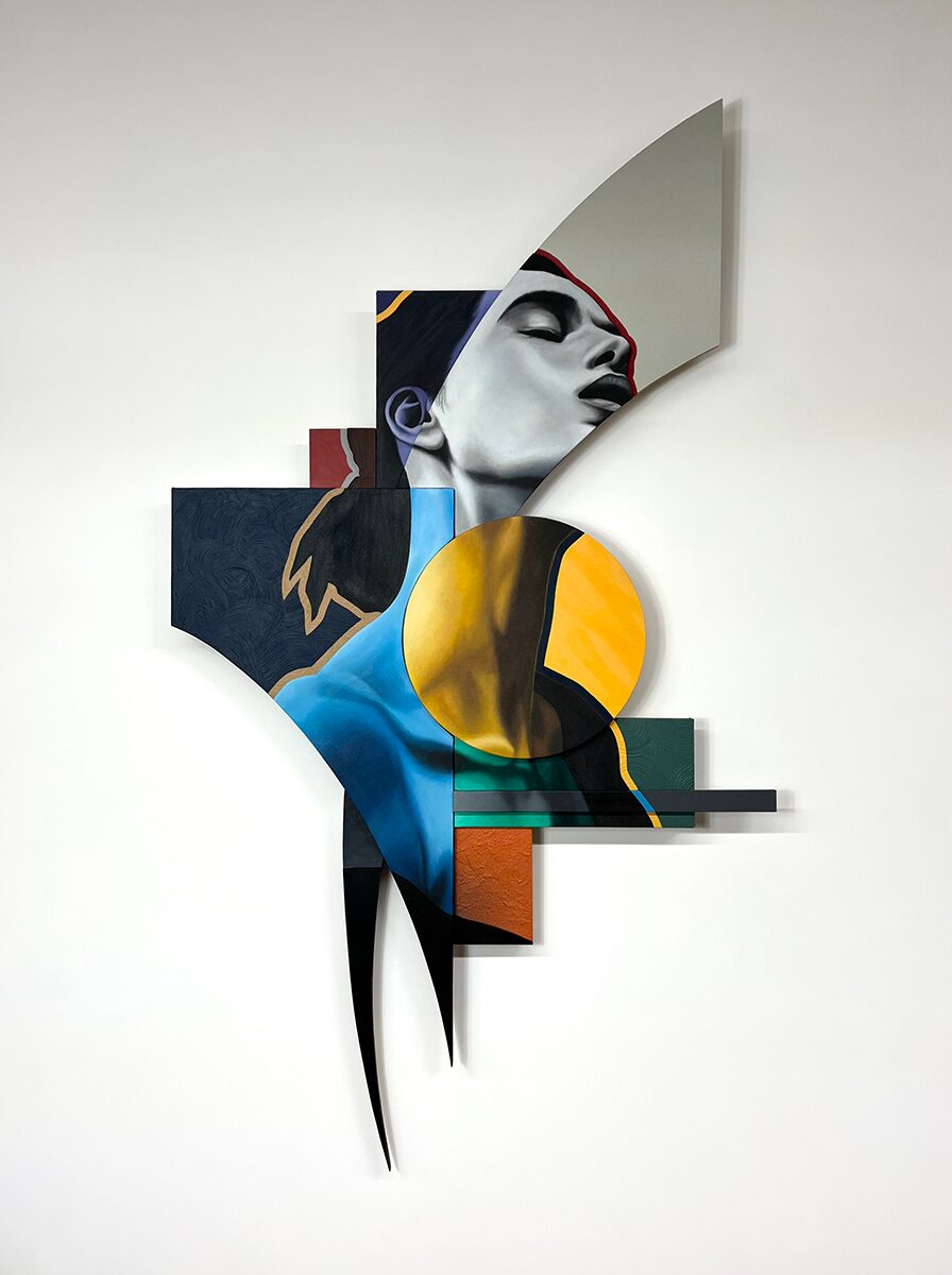 Surge
62" x 36"
Acrylic and Drywall on Wood and Canvas
