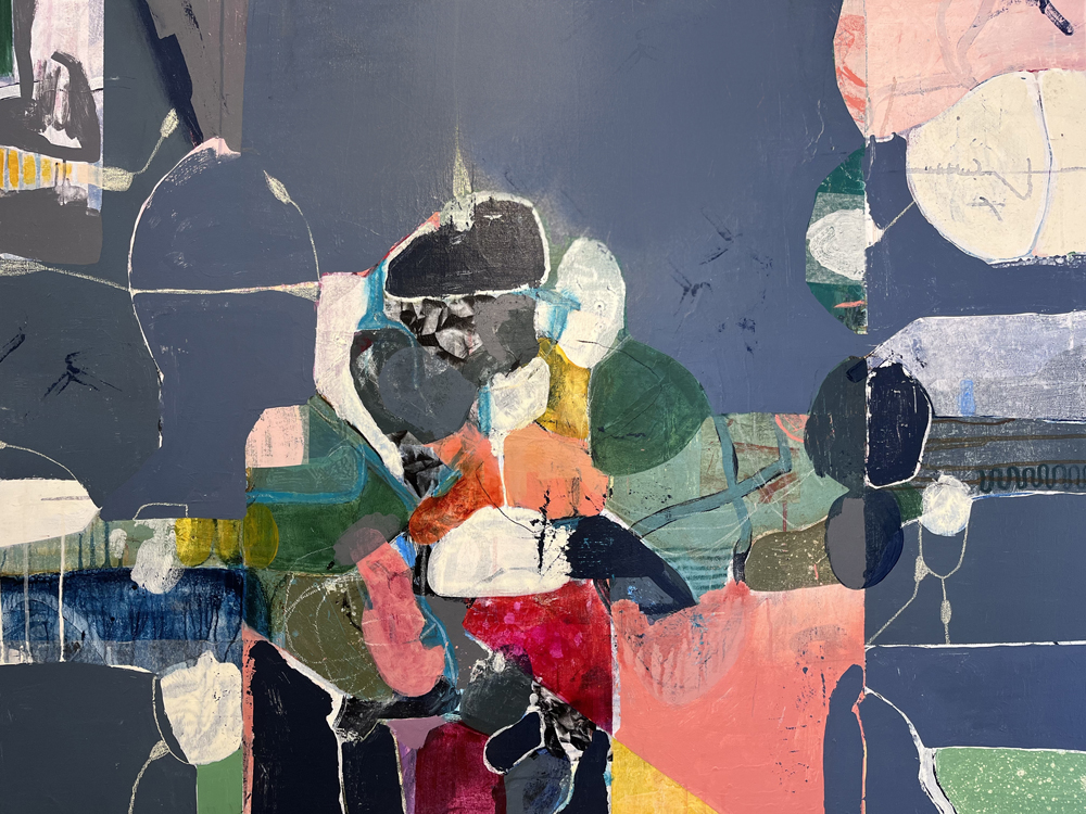 Largely Just a Head Trip
36" x 48"
Mixed Media on Canvas
$3,100