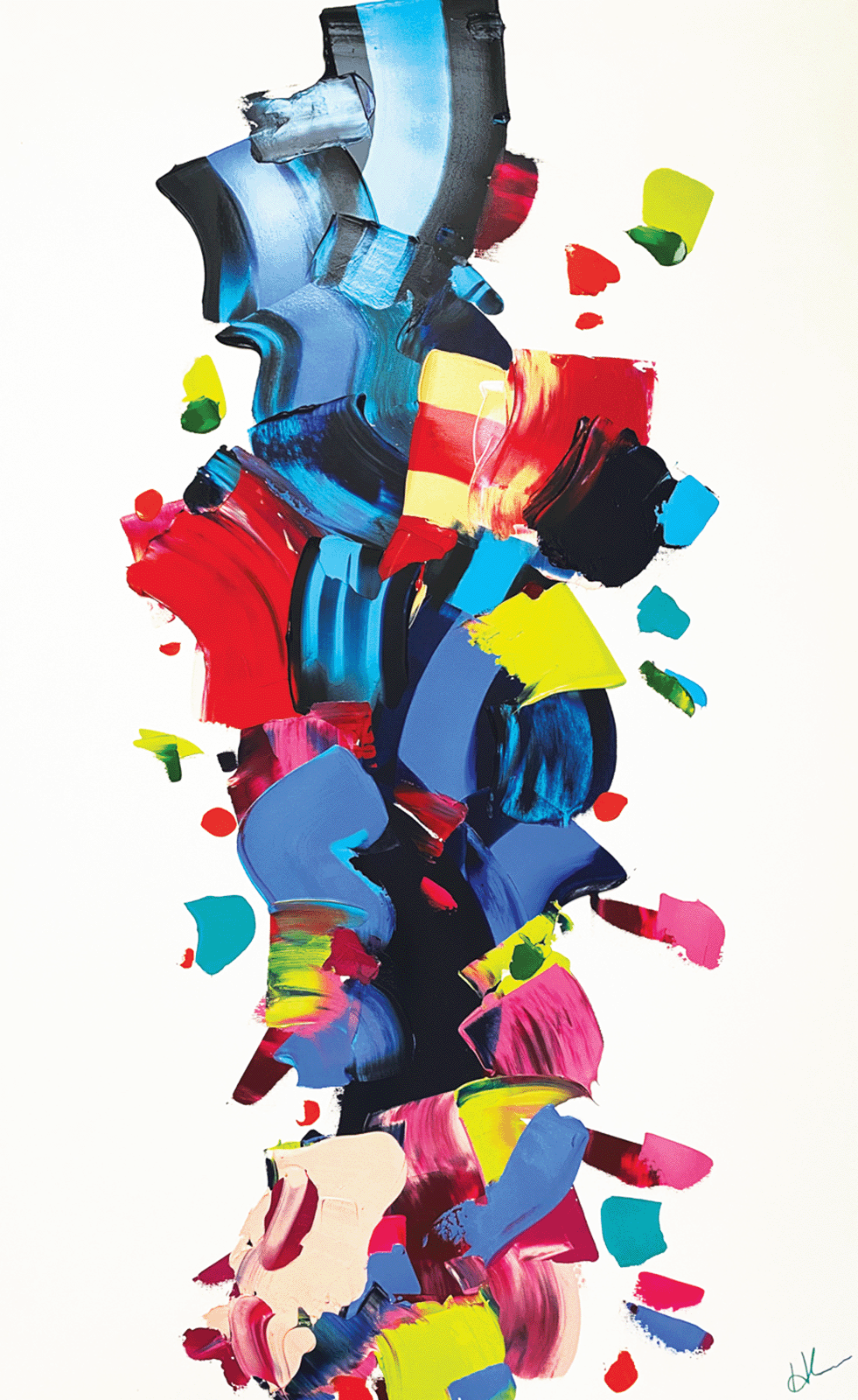 Confetti
48" x 24"
Acrylic on Canvas
$2,400