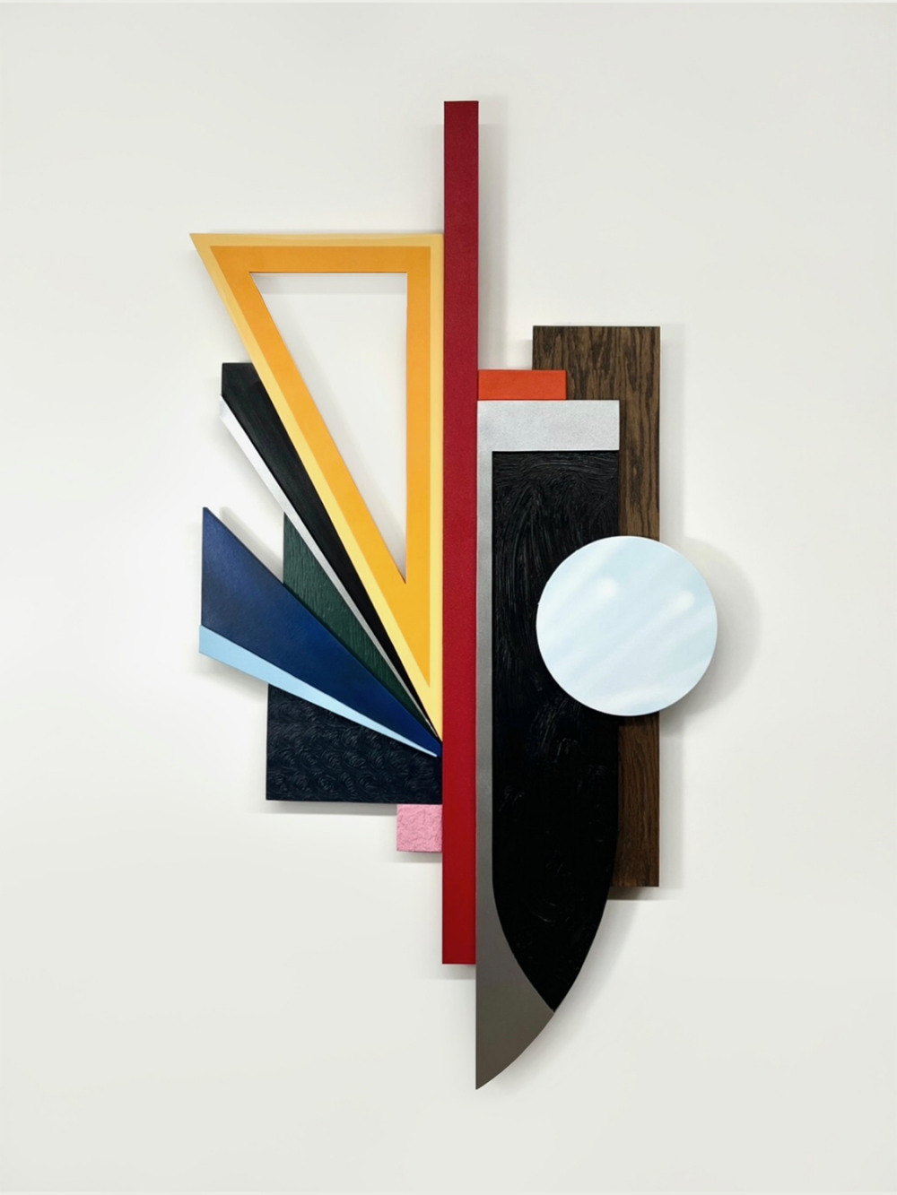 Convergence
56" x 29 1/2"
Acrylic, Wood, and Aluminum on Wood and Canvas
$3,300
