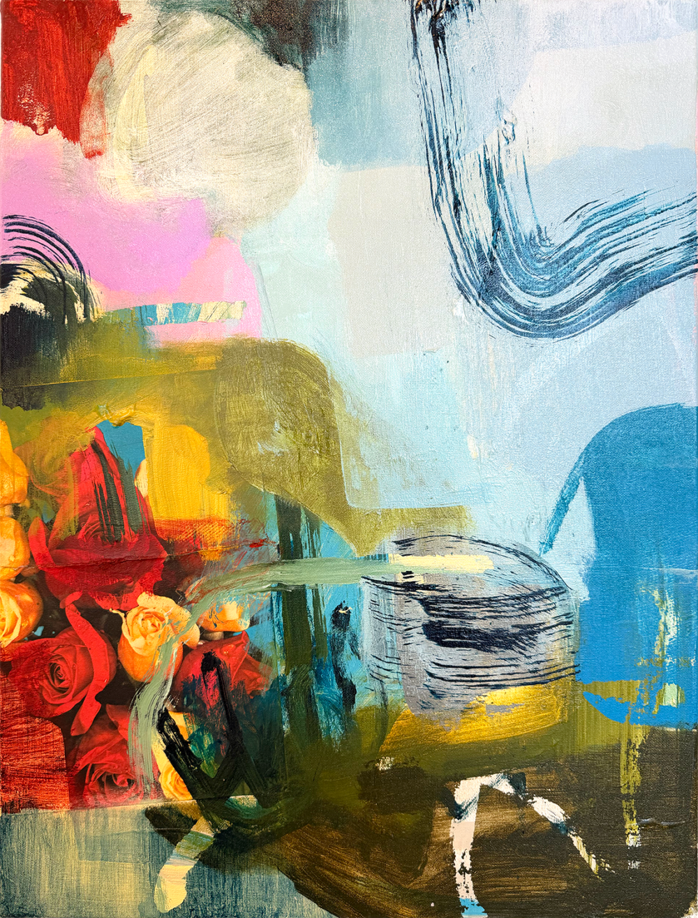 Cool on the Surface
24" x 18"
Mixed Media on Canvas
$900