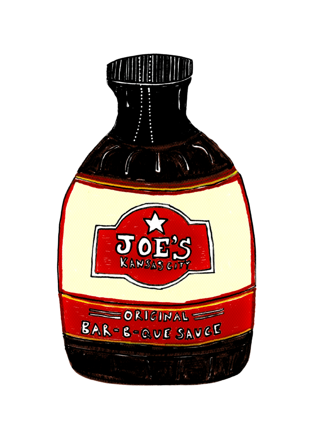 Joe's BBQ Sauce
5" x 6"
Inkjet Print
$20