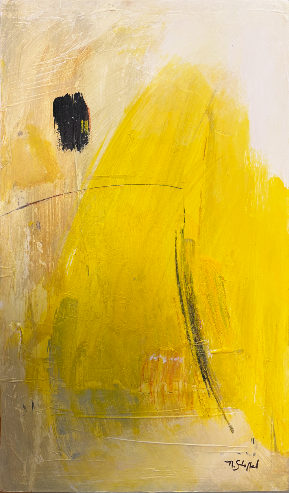 More than a Feeling
20" x 12"
Oil on Board
$800