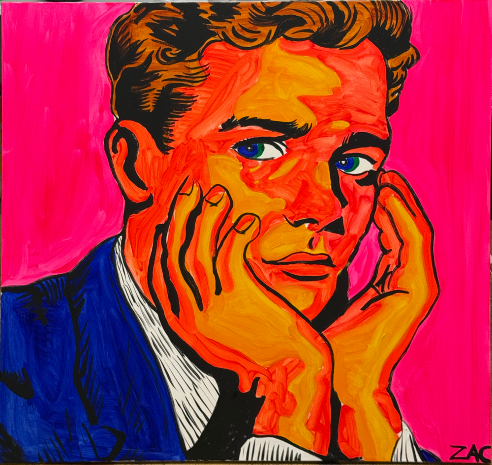 Blue Suede Silence
36" x 36"
Acrylic on Canvas
$3,600