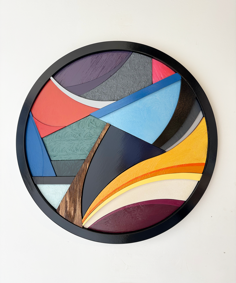 Shape of Becoming
18 1/4" diameter
Acrylic and Wood
