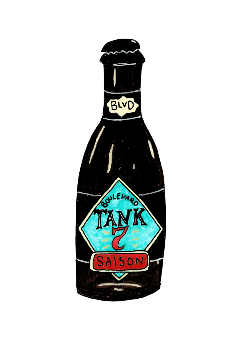Tank 7
5" x 7"
Inkjet Print
$20