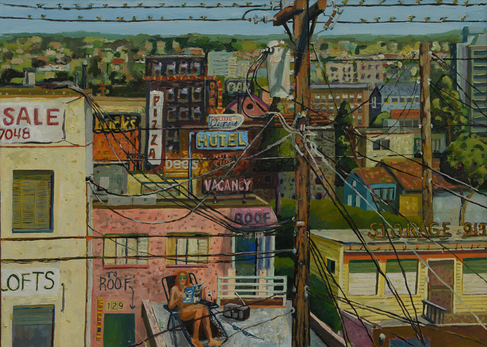 Wired
30" x 40"
Oil on Canvas
$4,100