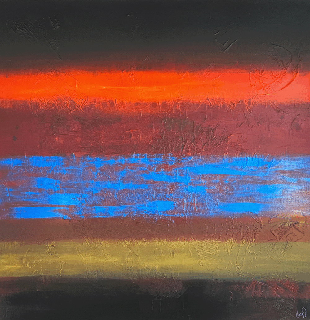 Neon Rainbow
48" x 48"
Acrylic on canvas
$4,500