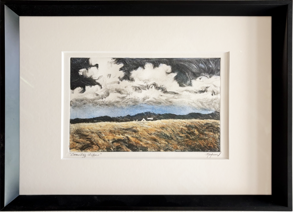 Country Life
13" x 15" Framed
Monotype on Paper
$400
