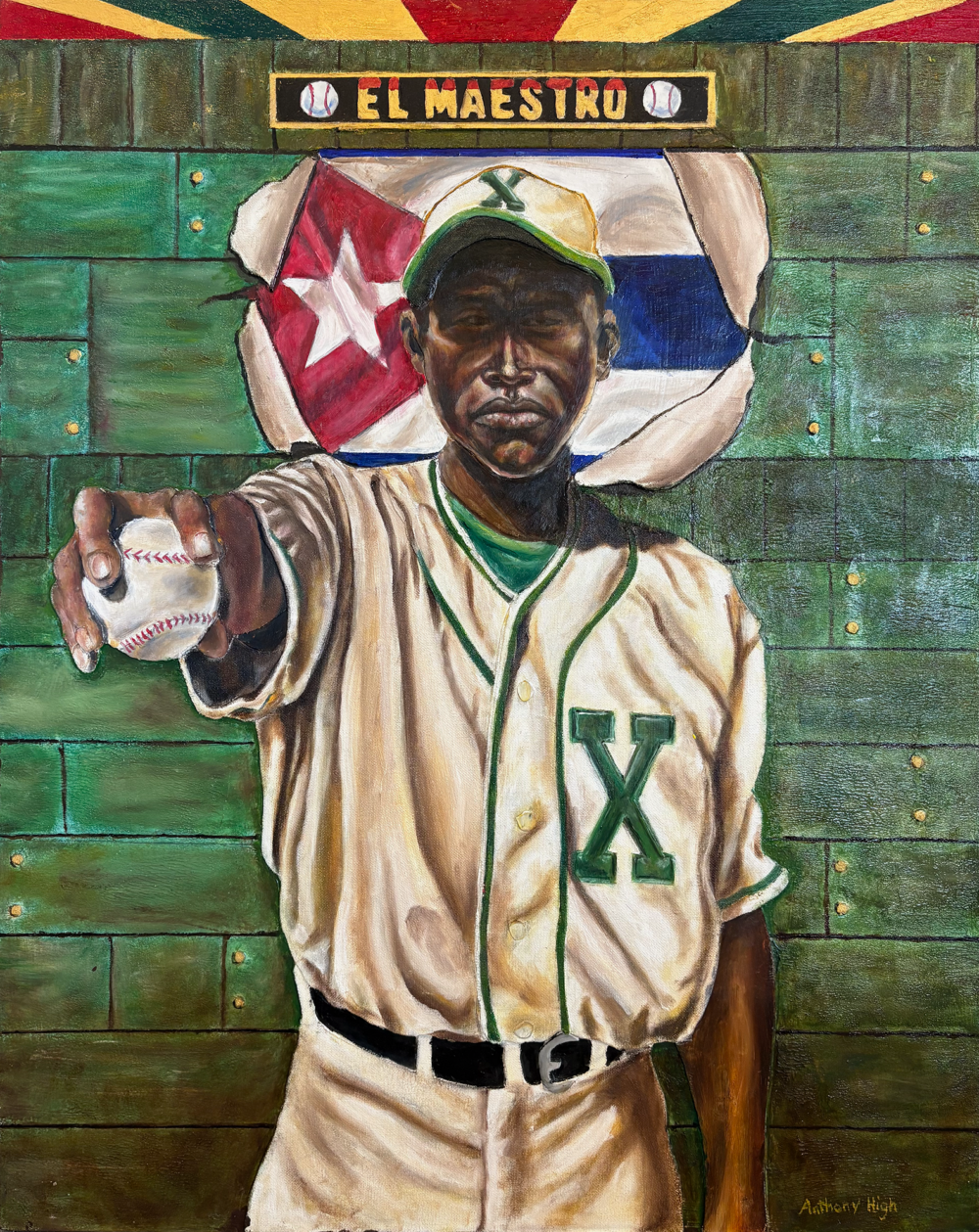 El Maestro
30" x 24"
Oil Relief on Board
$4,500