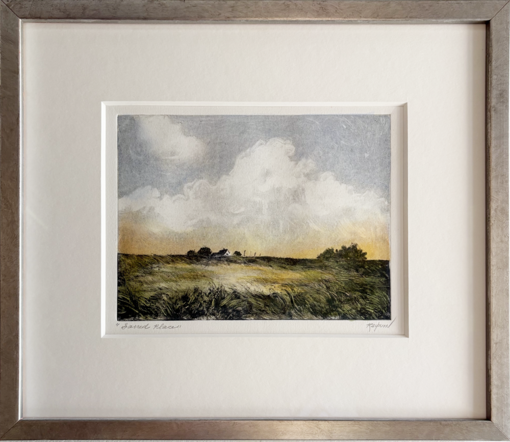 Sacred Places
11 3/4" x 13 3/4" Framed
Monotype on Paper
$500